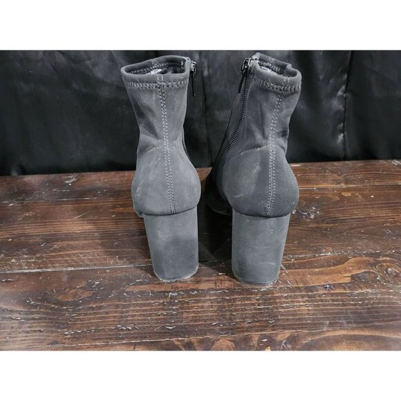 Alex Marie Ginna Black Soft Stretch Pointy Toe Booties/Sz. 8.5M - Picture 6 of 9